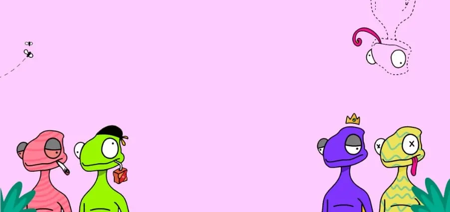 Shiftys NFT characters illustration